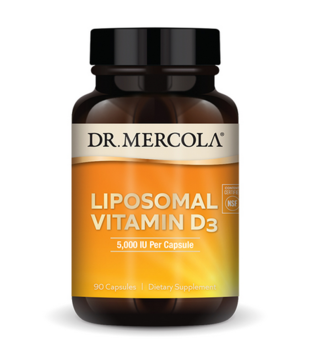 Dr. Mercola Liposomal Vitamin D, 5000 IU, 30cp