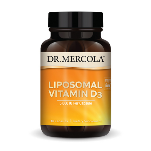 Dr. Mercola Liposomal Vitamin D, 5000 IU, 30cp