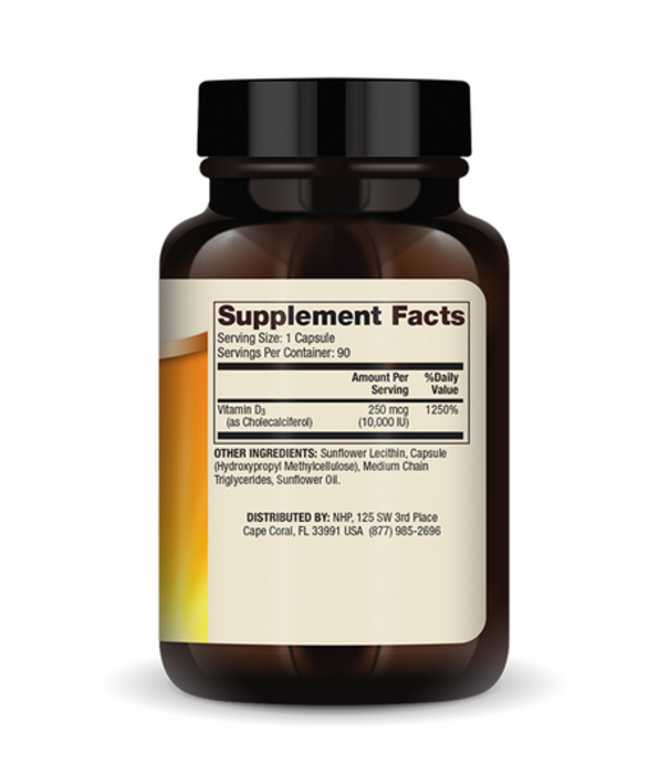 Dr. Mercola Liposomal Vitamin D3 10,000IU, 30cp