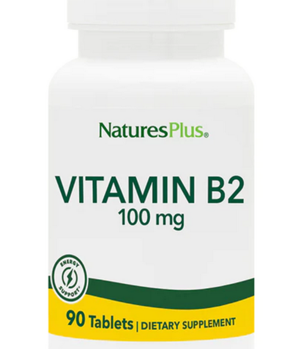 NATURE'S PLUS Nature's Plus Vitamin B-2 100mg, 90t.
