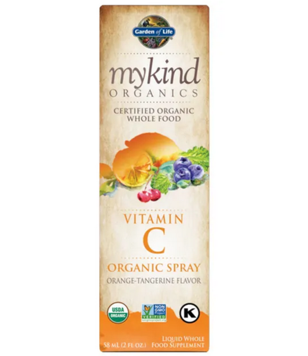 GoL myKind Organics Org. Amla Vitamin C (Ornge-Tngrine), 2oz.