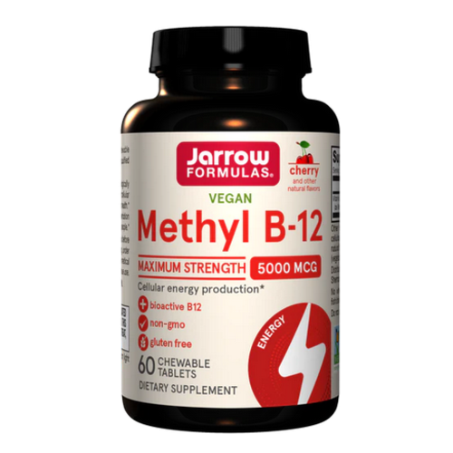 Jarrow Methyl B-12, Methylcobalamin 5000mcg, 60lz.