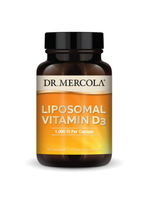 Dr. Mercola Liposomal Vitamin D3, 1000 IU, 30cp