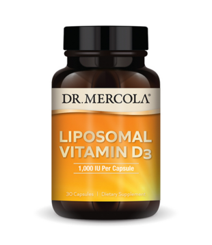 Dr. Mercola Liposomal Vitamin D3, 1000 IU, 30cp