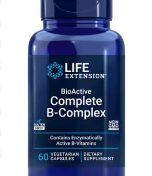 Life Extension BioActive Complete B-Complex, 60vp.