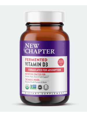 NEW CHAPTER New Chapter Fermented Vitamin D3, 30t