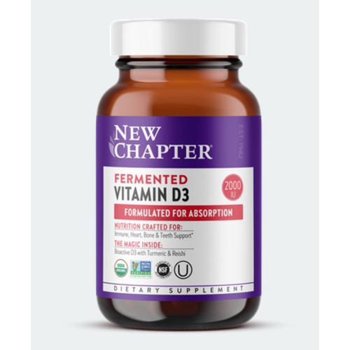 NEW CHAPTER New Chapter Fermented Vitamin D3, 30t