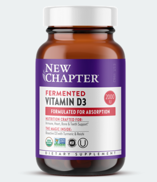 NEW CHAPTER New Chapter Fermented Vitamin D3, 30t