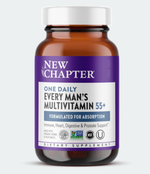 New Chapter Every Man's One Daily 55+, 72t