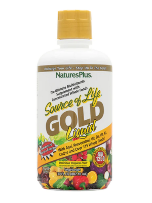 NATURE'S PLUS Nature's Plus Source Of Life Gold Liquid, 30oz.