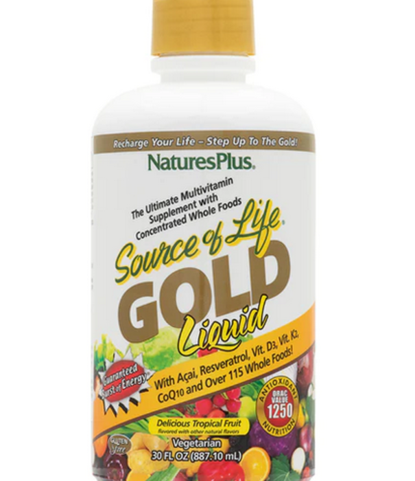 NATURE'S PLUS Nature's Plus Source Of Life Gold Liquid, 30oz.