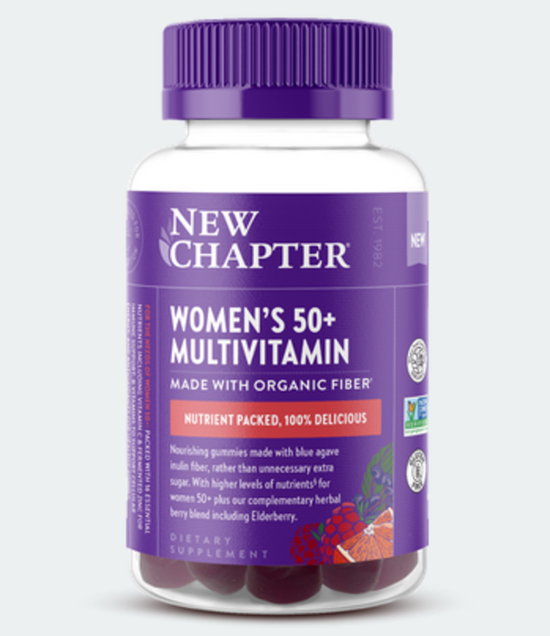 New Chapter Women's 50+ Multivitamin Gummy, 90ct