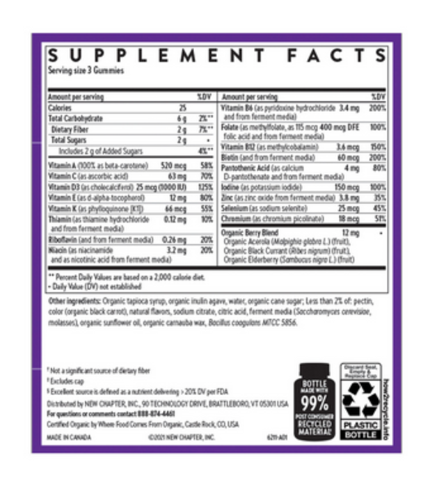 NEW CHAPTER New Chapter Women's Multi Vitamin Gummy, 75ct