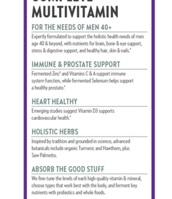 NEW CHAPTER New Chapter Every Man's One Daily 40+ 96t