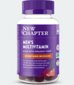 New Chapter Men's Multi Vitamin Gummy, 75ct