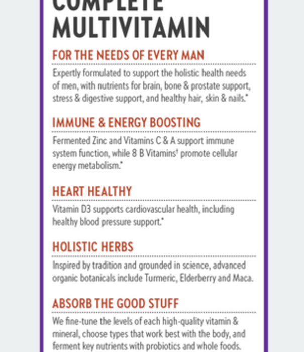 NEW CHAPTER New Chapter Every Man's One Daily, 48t