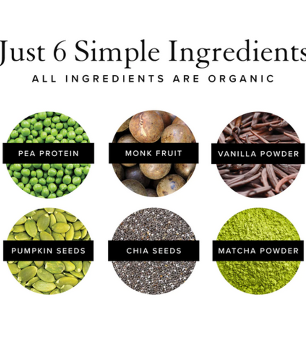 Truvani Matcha Plant Protein Powder, 25.75oz.