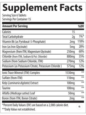 Trace Minerals Electrolyte Stamina Tablet, 90tb