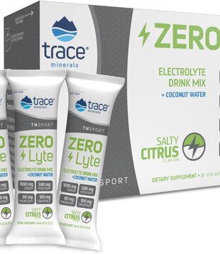 Trace Minerals ZeroLyte Lime, 30ct