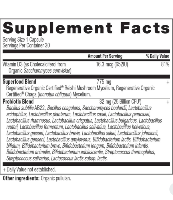 Ancient Nutrition ROC Women's 55+ Probiotic Once Daily, 30ct, Ref