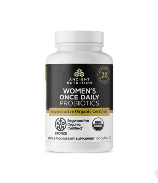 Ancient Nutrition ROC Womens Probiotic Once Daily, 30ct, Ref