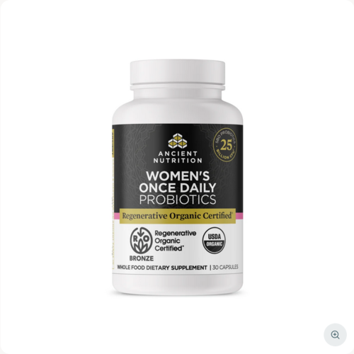 Ancient Nutrition ROC Womens Probiotic Once Daily, 30ct, Ref