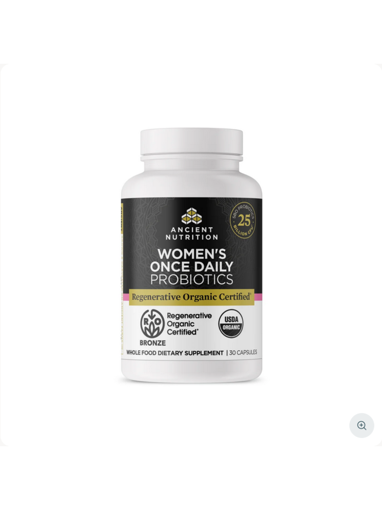 Ancient Nutrition ROC Womens Probiotic Once Daily, 30ct, Ref