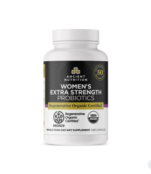 Ancient Nutrition ROC Womens Extra Strength Probiotic, 60ct, Ref DISCO