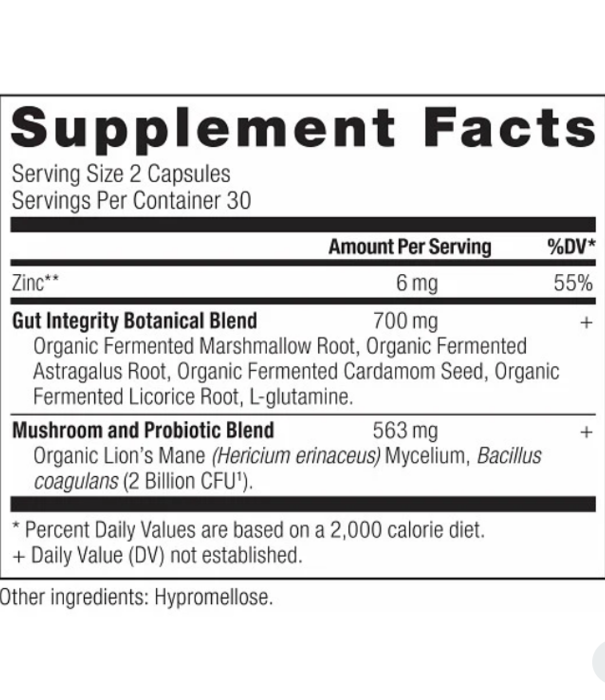 Ancient Nutrition ROC Herbals Leaky Gut Support, 90ct