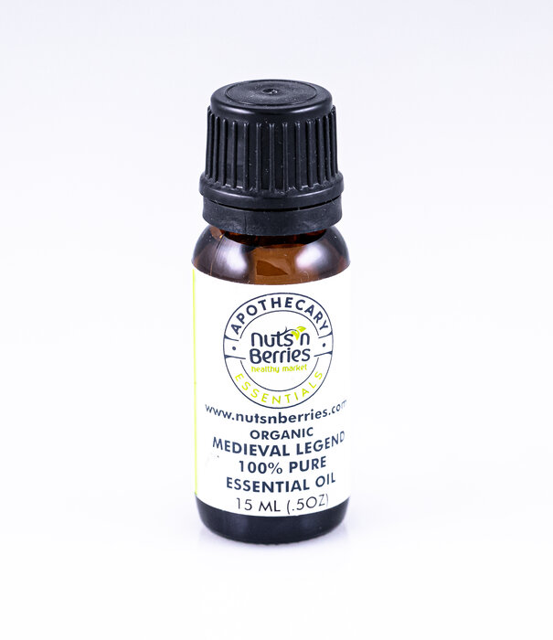 Apothecary Essentials Apothecary Essentials Essential Oil Blend, Medieval Legend, 15ml.