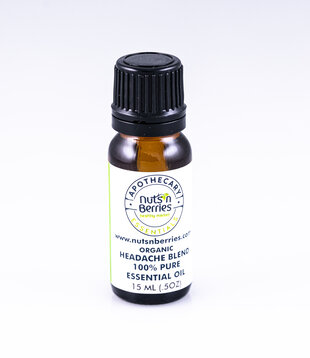 Apothecary Essentials Essential Oil Blend, Headache, 15ml.