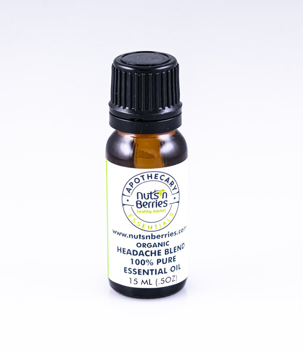 Apothecary Essentials Apothecary Essentials Essential Oil Blend, Headache, 15ml.