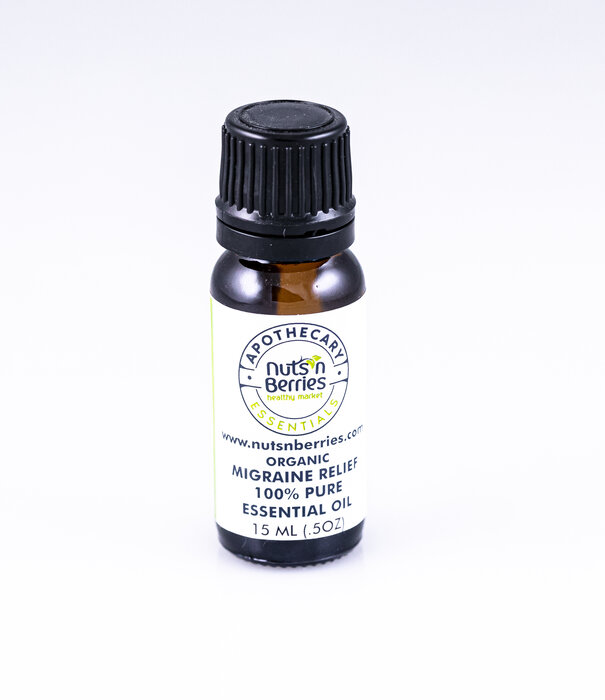 Apothecary Essentials Apothecary Essentials Essential Oil Blend,  Migraine Relief, 15ml.