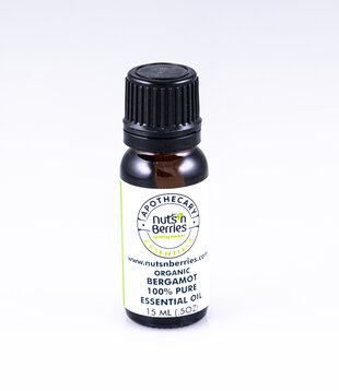 Apothecary Essentials Essential Oil, Bergamot, 15ml.