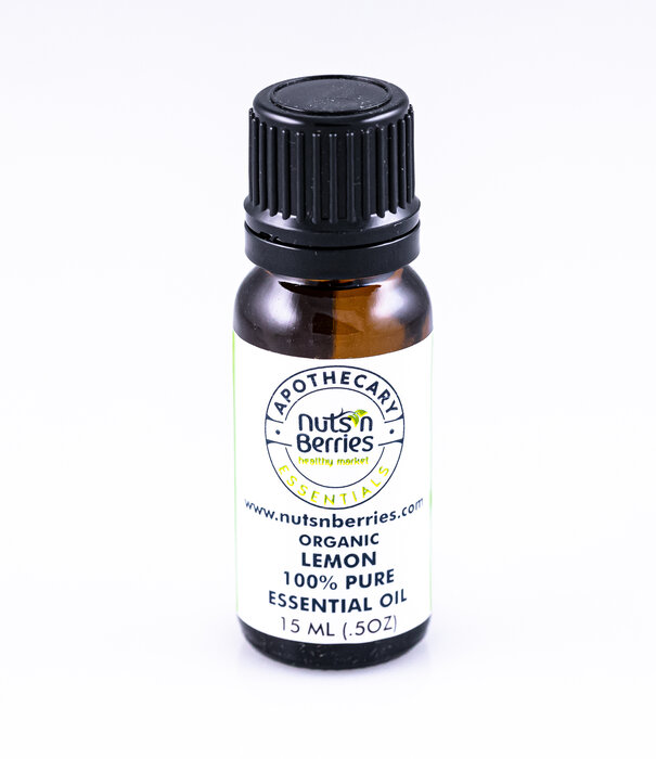 Apothecary Essentials Apothecary Essentials Essential Oil, Lemon, 15ml.