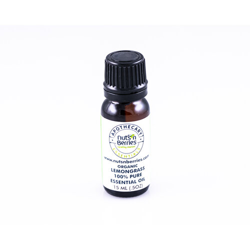 Apothecary Essentials Apothecary Essentials Essential Oil, Lemongrass, 15ml.