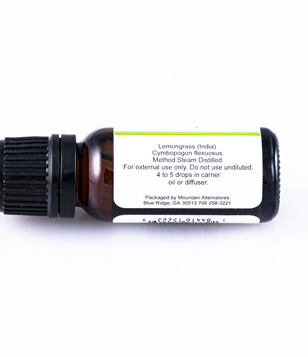 Apothecary Essentials Apothecary Essentials Essential Oil, Lemongrass, 15ml.