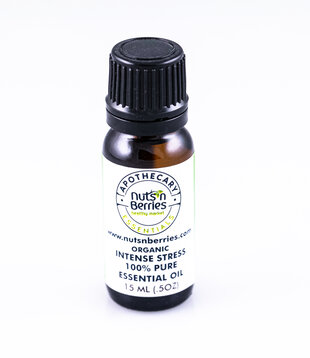 Apothecary Essentials Essential Oil Blend, Intense Stress, 15ml.