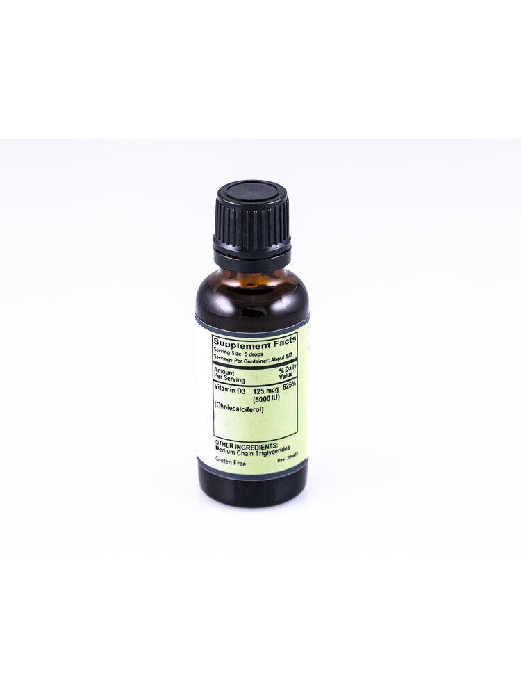 Apothecary Essentials D3, 5000IU, Unflavored, 1oz