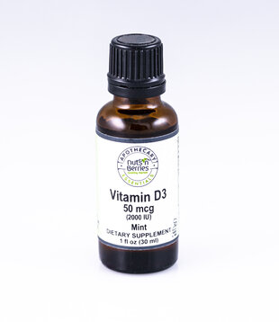 Apothecary Essentials D3, 2000IU, Mint, 1oz DISCO
