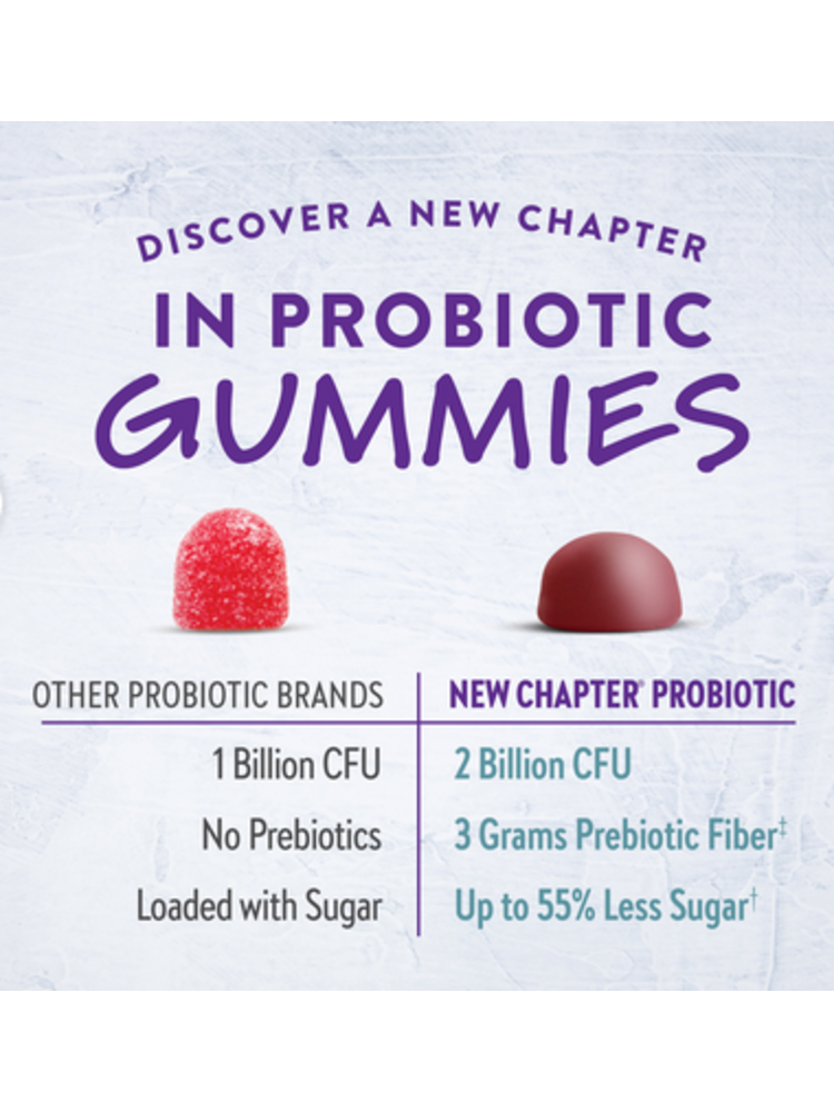New Chapter All-Flora Probiotic Gummies, 60ct