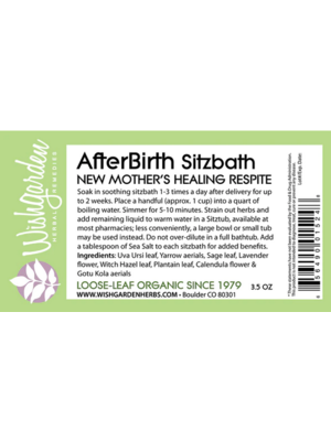 WishGarden Herbs SITZ After Birth Preg, 3.5oz
