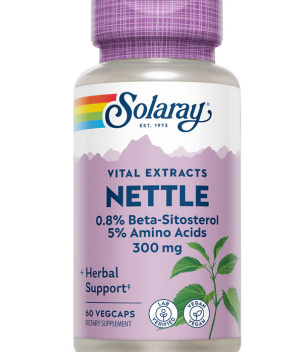 Solaray Nettle Root Extract 300mg, 60vc