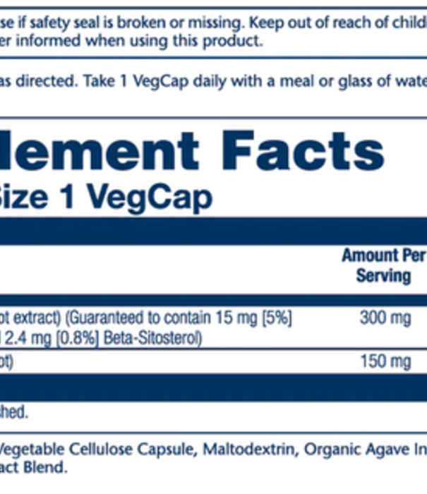 Solaray Nettle Root Extract 300mg, 60vc