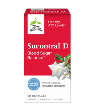 Terry Naturally Sucontral D Blood Sugar Balance, 60cp.