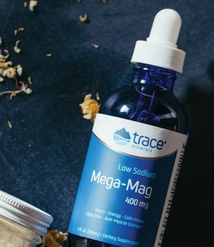 Trace Minerals Liquid Mega-Mag 400mg, 4oz
