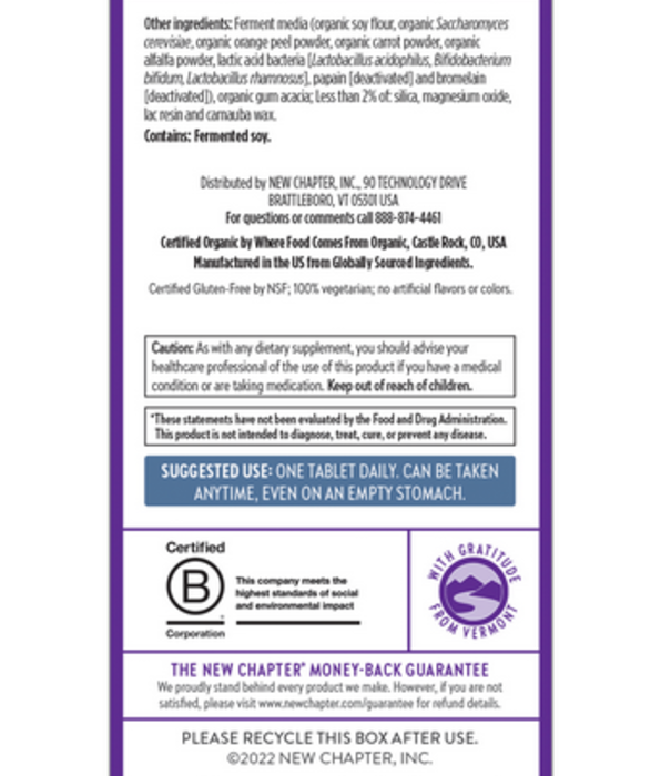 NEW CHAPTER New Chapter Every Man's One Daily 55+, 96t