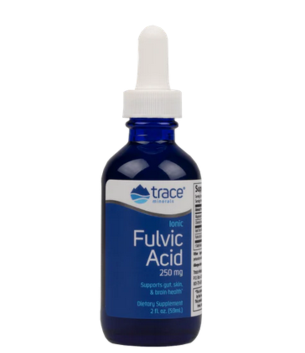 Trace Minerals Liquid Ionic Fulvic Acid w ConcenTrace, 250mg, 2oz