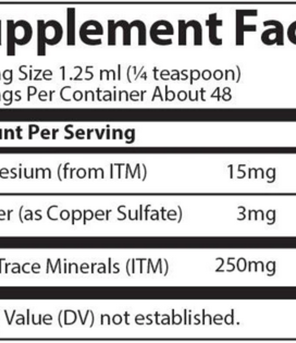 Trace Minerals Liquid Ionic Copper, 2oz