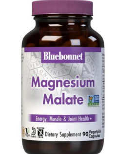 Bluebonnet Magnesium Malate, 90cap